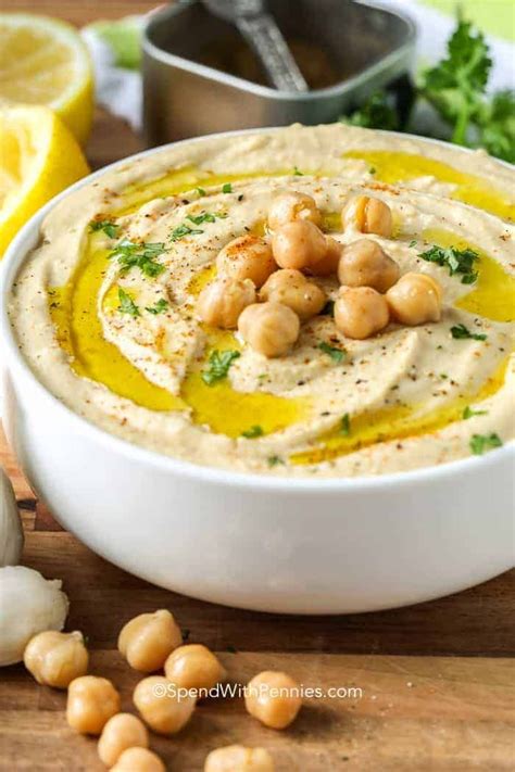 Hummus Is A Simple And Inexpensive Bean Dip That Requires No Cooking