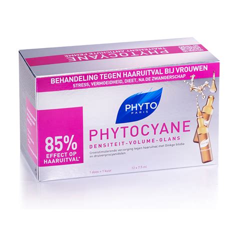 Phyto PhytoCyane Revitalizing Thinning Hair Serum 12 x 7.5ml Ampoules ...