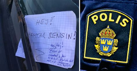 Slarvig Bilist Felparkerar Men Polisen Emils Klockrena Hot Hyllas Ver Hela Sverige