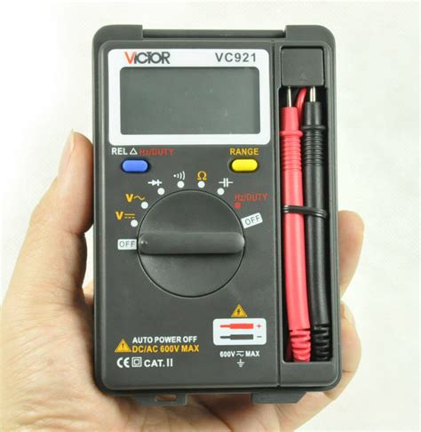 VICTOR VC921 VC-921 921 DMM AC DC Digital Multimeters True RMS Auto ...