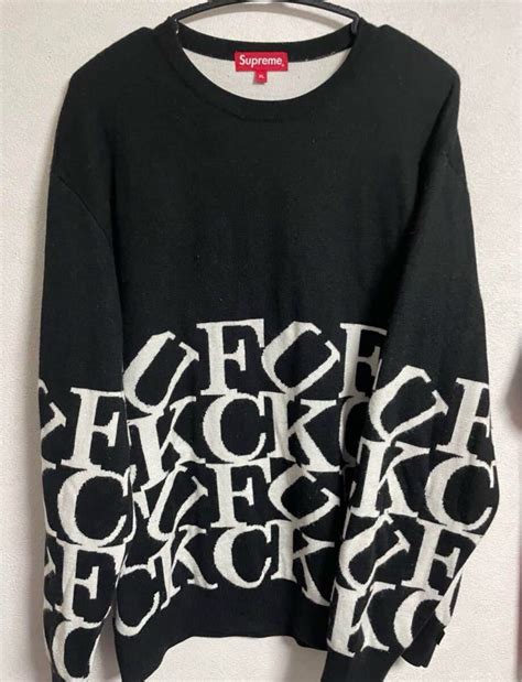 Yahoo オークション Supreme Fuck Sweater シュプリーム FW20 ニット