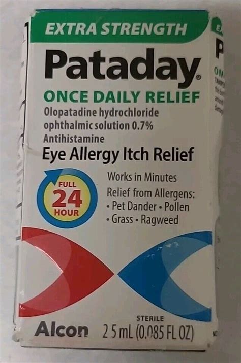 Pataday Once Daily Relief Extra Strength Eye Drops Ml