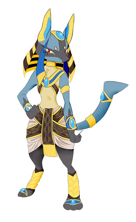 Lucario - Anubis by Emypony on DeviantArt