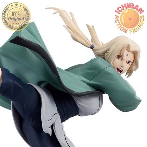 SENJU TSUNADE KICK ASS NARUTO BFC COLOSSEUM BANPRESTO ORIGINAL LACRADO ICHIBAN ACTION FIGURES