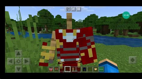 Minecraft Testando As Armaduras E Os Poderes Dos Vingadores YouTube