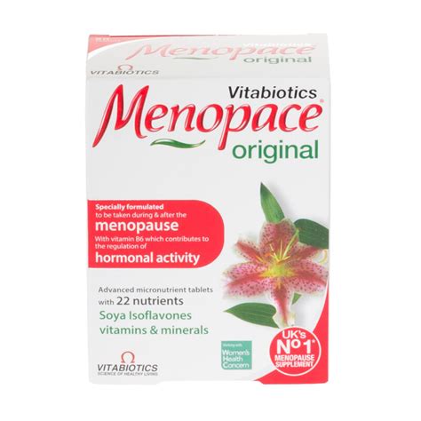 Buy Vitabiotics Menopace Tablets | Chemist Direct