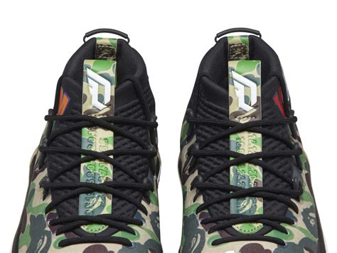 Bape X Adidas Dame 4 Green Camo Ap9974