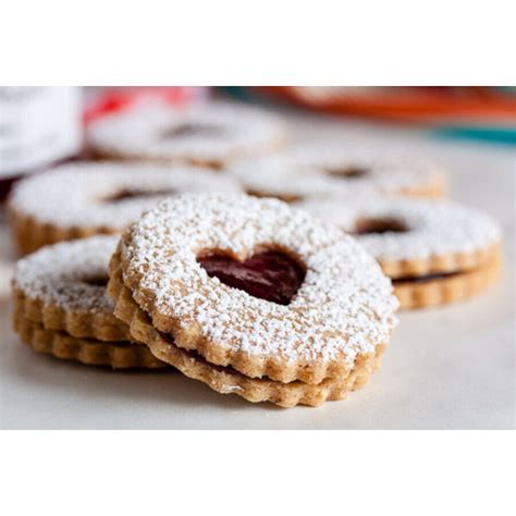 Backform Backen Ausstechform Austechen Auswerfer Linzer Herz Perfect