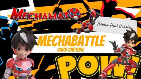 Mechamato Mechabattle Card 56 Aryan Youtube