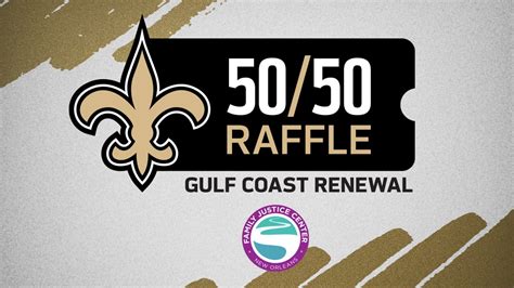 New Orleans Saints Week 1 50/50 Raffle will benefit the New Orleans ...