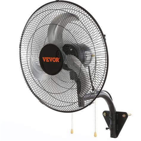 Buy Vevor 18 Inch Wall Fan Oscillating 3 Speed High Velocity Max 4000