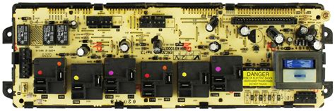 Ge Oven Wb27t10429 Control Board No Overlay