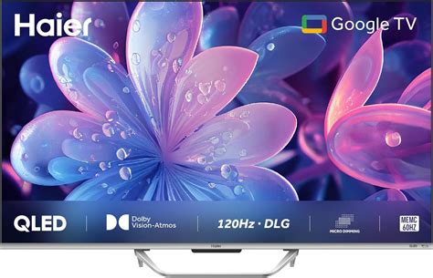 Haier 109 cm (43 inches) UHD -Smart Google TV with Hands free voice ...