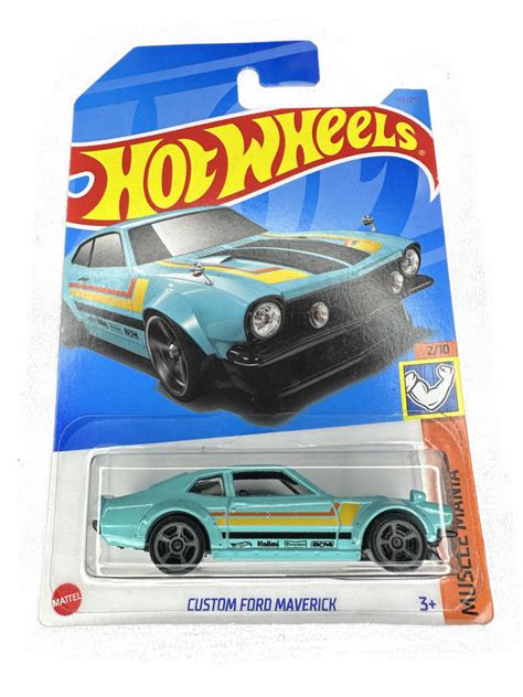 CUSTOM FORD MAVERICK Lblu Png Hot Wheels Mattel Creations