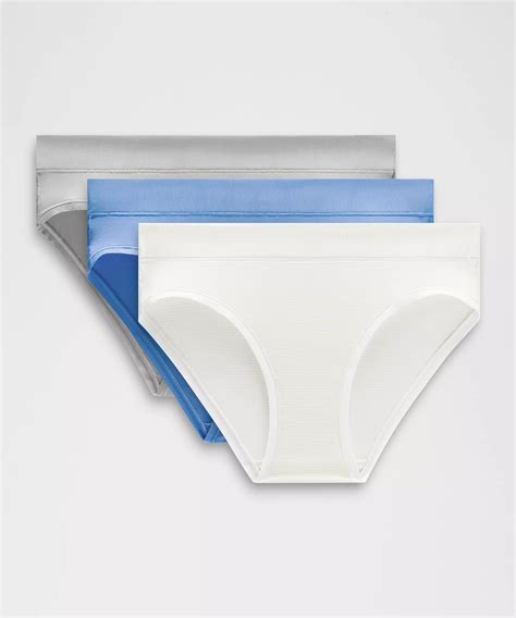 Lululemon Underease Mid Rise Bikini Underwear Pack Modesens