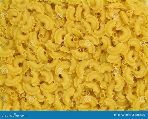 Pasta Creste Di Gallo Texture Top View Stock Photo - Image of spaghetti ...