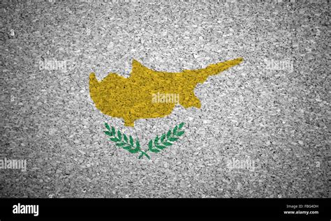 The Cypriot flag Stock Photo - Alamy