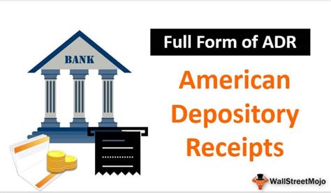 full form  adr american depository receipts types