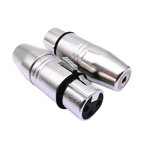 XLR to Mini Jack Adapters - Utechn Connectors