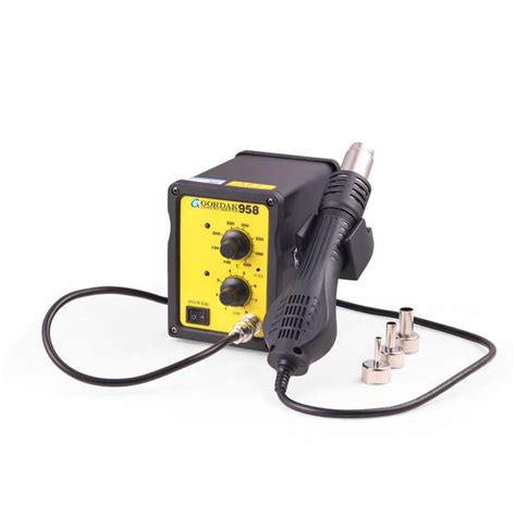 How To Desolder Smd Components Using A Hot Air Rework Station Soldering Stations Accessories