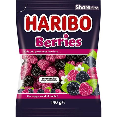 Haribo Berries Share Size 140g | Woolworths