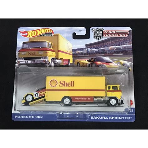 風火輪 hot wheels 運輸車 保時捷 porsche sakura sprinter 青蛙 精裝 膠胎 蝦皮購物