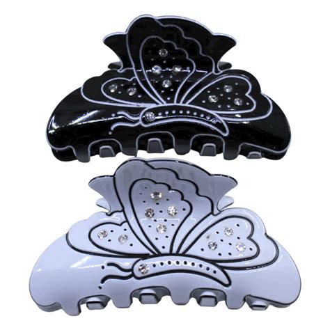 Buy Diamante Butterfly Clamps 80p Each Online In Uk