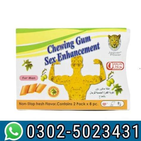 Sex Enhancement Chewing Gum For Men In Pakistan 0302 5023431 Improved Men Stamina Boosted