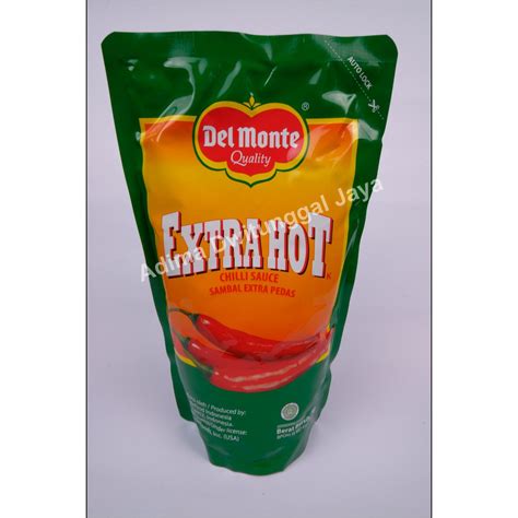 Jual Delmonte Extra Hot Chili Sauce Del Monte Sambal Extra Pedas Pouch Kg Indonesia Shopee