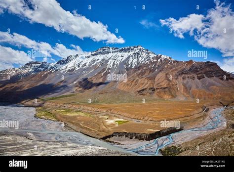 Spiti Valley Himachal Pradesh Stock Photo Alamy
