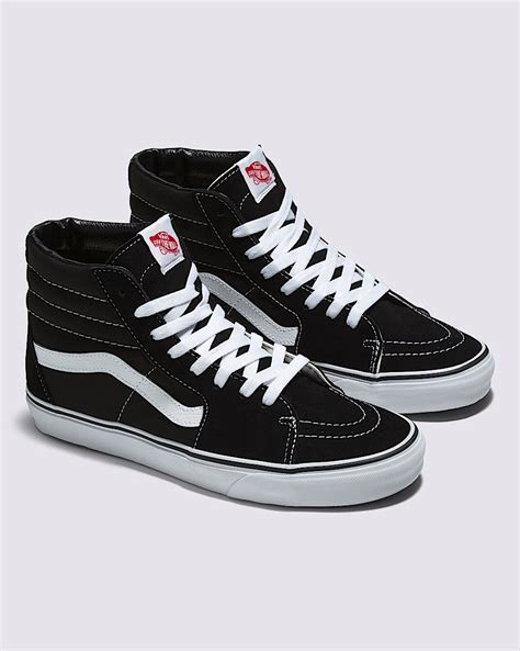 Sk8 Hi Wide Shoe Vans Sk8 Hi Black Womens Vans Vans