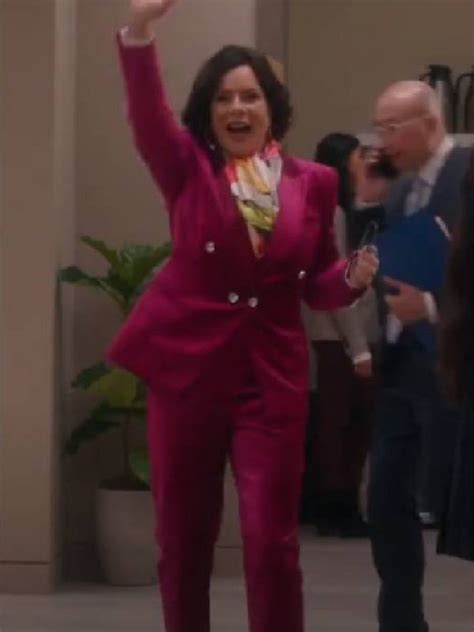 So Help Me Todd Season Marcia Gay Harden Pink Suit