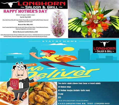 Longhorn Saloon And Grill In Ponoka Restaurant Menu And Reviews