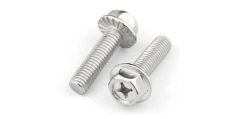 M8 X 16 Flange Bolt SUS304 (+) - Eezee
