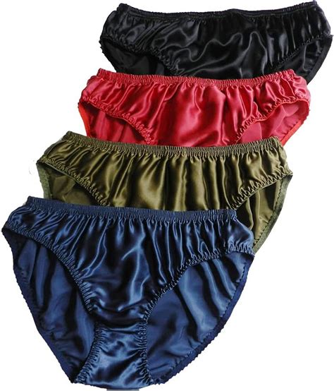 Yavorrs Men S Pure Silk Underwear Bikini Briefs Panties Walmart
