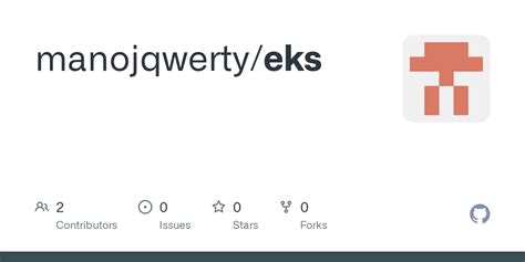 GitHub - manojqwerty/eks
