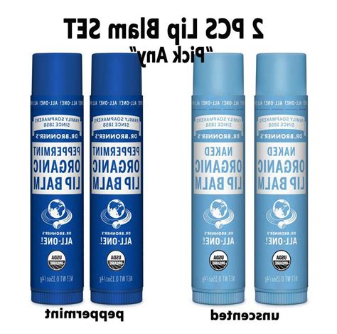 Dr Bronners Magic Organic Lip Balm Naked Peppermint