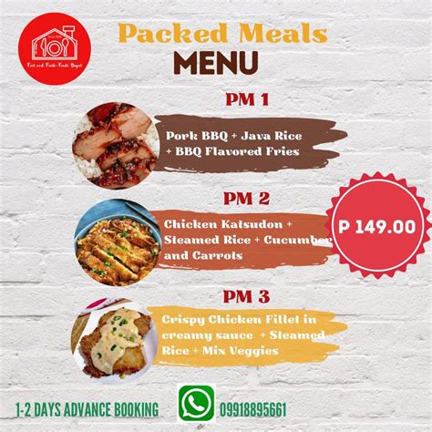 packed meals  davao city food drinks packaged instant food