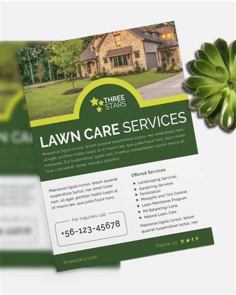 Free Landscaping Flyer Templates Word