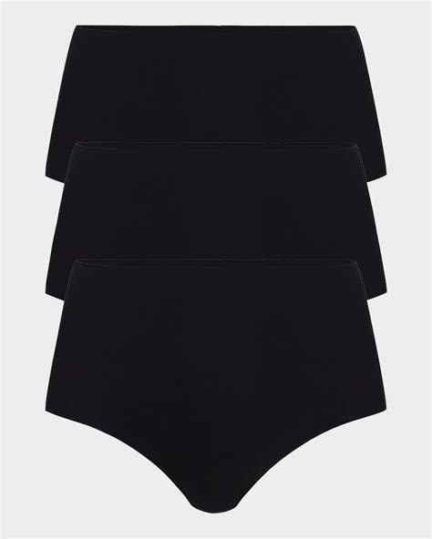 Commando Classic High Rise Microfiber Bikini Briefs Pack Of 3 Neiman Marcus