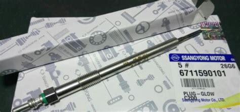 ORIGINAL KORANDO SSANGYONG CANDLE C - RODIUS - ACTYON - COD. 6711590101 ...