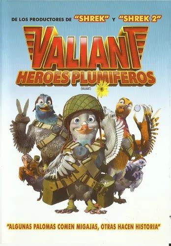 Valiant Héroes Plumiferos Dvd Película Nuevo Meses sin interés