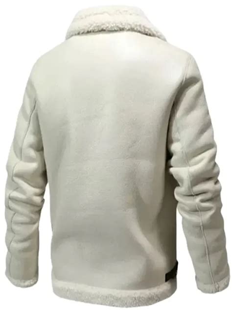 Explore Trendy White Leather Jackets For Men