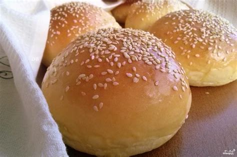 Булочки для бургеров - пошаговый рецепт с фото на Повар.ру