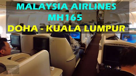 2023 Malaysia Airlines MH165 Qatar Airways QR4993 Doha To Kuala