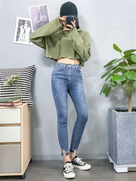 마리쉬♥패션 트렌드북! | Корейские модные стили, Одежда, Корейская уличная мода