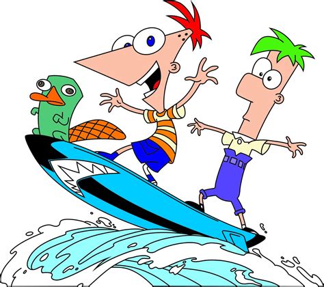 Vectores De Phineas Y Ferb Imagui