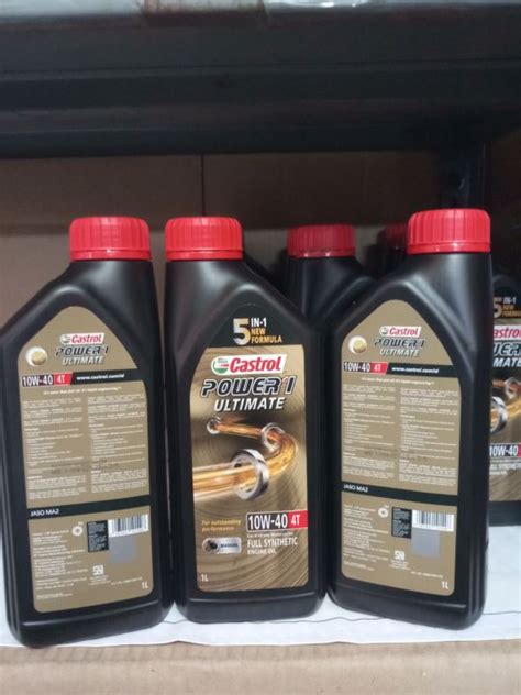 Oli Motor Castrol Power1 Ultimmate 10w40w Umanual Ukuran 1liter