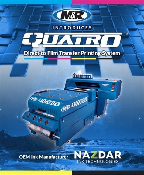 Nazdar And Mandr Printing Develop New Ink For Quatro