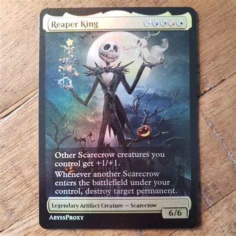 Reaper King A Foil Mtg Abyss Proxy Shop Enhance Your Commander